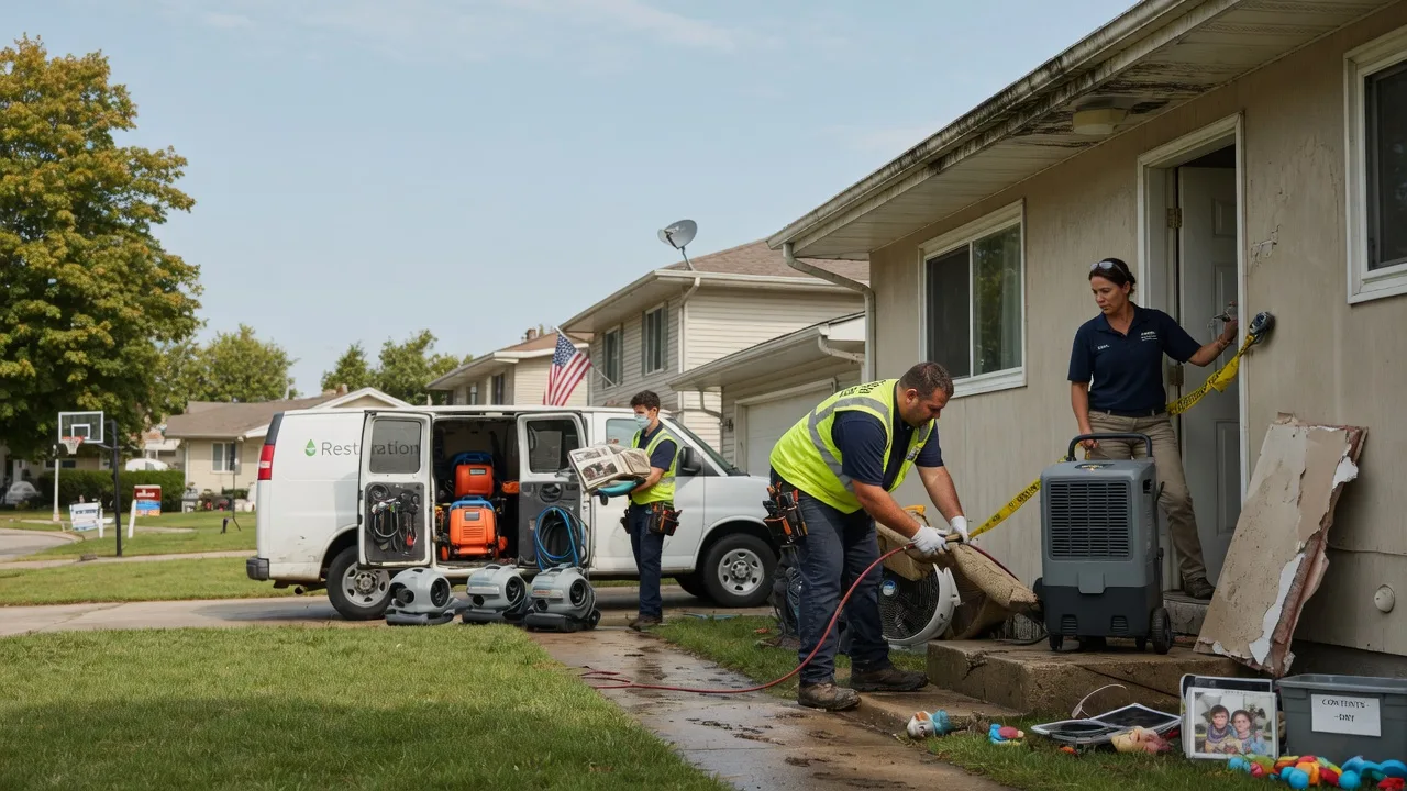 Water Damage Restoration in Oriental, NC near me